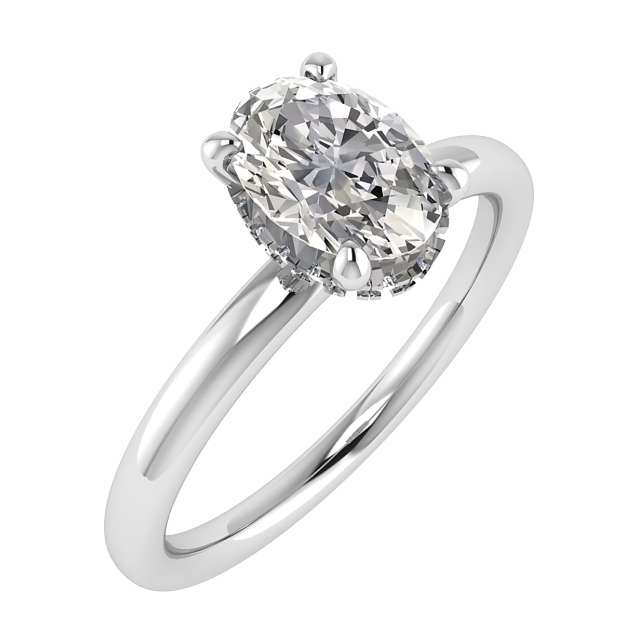 Oval with Hidden Halo
