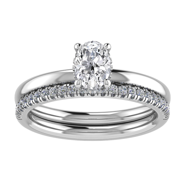 Oval with Hidden Halo