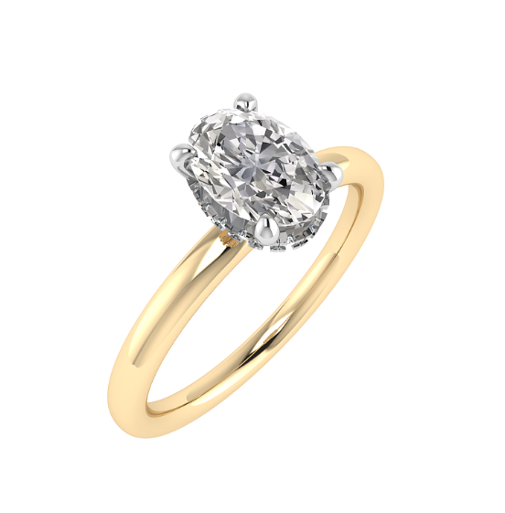 Oval with Hidden Halo