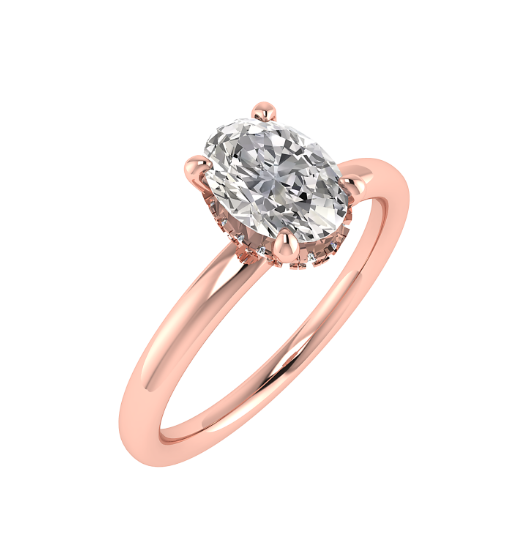 Oval with Hidden Halo
