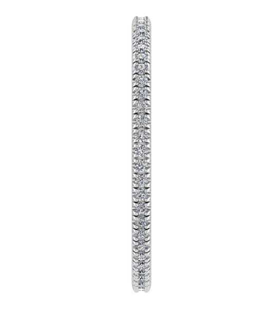 0.27ct Micro claw Full eternity 9K W/G